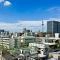 【東京都/江東区大島】大島三丁目団地 1号棟 眺望：9階部分共用廊下から