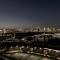【東京都/江東区有明】ブリリア有明スカイタワー バルコニーからの眺望（夜景）：２０階部分×北西向きの為、レインボーブリッジがご覧いただけます。