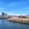 【東京都/江東区辰巳】ブリリア辰巳キャナルテラス 桜の季節には、満開の桜を、特等席でお楽しみ頂けます。※ＡＩによる加工をしております。