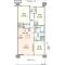 【埼玉県/蕨市南町】ヴィークコート蕨南町桜並木  間取り図