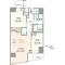 【東京都/北区東十条】コンシェリア東京　HIGASHIJUJO RESIDENCE 間取り図