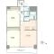 【東京都/墨田区両国】キャッスルマンション両国 B号館 間取り図