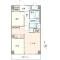 【東京都/杉並区方南】モナークマンション第2方南B 間取り図