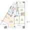 【東京都/町田市小川】セルシオヒルズすずかけ台 間取り図