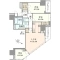 【神奈川県/横浜市西区北幸】ブランズ横浜 間取り図