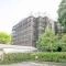 【神奈川県/横浜市都筑区荏田南】かしの木台ハイツ7号棟 外観：大規模修繕工事中