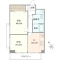 【東京都/港区三田】三田シャスターマンション 間取り図