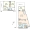 【東京都/世田谷区宮坂】四谷軒第一経堂シティコーポ 間取り図