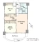 【東京都/渋谷区本町】パレ・ソレイユ西新宿 間取り図