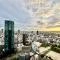 【大阪府/大阪市北区大淀南】グランドメゾン新梅田タワー　THE　CLUB RESIDENCE 眺望：大阪の街と淀川を一望することが出来ます。