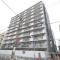 【大阪府/大阪市福島区福島】西梅田ダイヤモンドマンション 外観：大規模修繕工事中