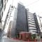 【大阪府/大阪市福島区福島】西梅田ダイヤモンドマンション 外観：大規模修繕工事中