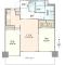【大阪府/大阪市中央区南久宝寺町】エンゼルシティフラッツ心斎橋北 間取り図