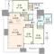 【大阪府/大阪市中央区安土町】シティタワー大阪本町 間取り図