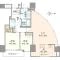 【大阪府/大阪市中央区瓦町】シティタワー大阪 間取り図