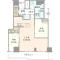【大阪府/大阪市西区南堀江】シエリアタワー大阪堀江 間取り図