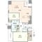 【大阪府/大阪市中央区内久宝寺町】ディーグランセ上町台ハイレジデンス 間取り図