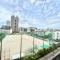 【大阪府/大阪市都島区友渕町】ベル・パークシティ画地II K棟 眺望：南面は、中学校のグランドのため、日当たり・眺望◎