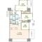 【大阪府/大阪市都島区片町】プラウド大阪城 間取り図