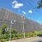 【大阪府/大阪市西淀川区歌島】プラザ歌島 壱号棟 外観：修繕工事実施中