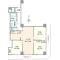 【大阪府/大阪市中央区瓦屋町】キングマンション心斎橋東 間取り図