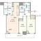 【大阪府/大阪市西区新町】プレミストタワー大阪新町ローレルコート 間取り図