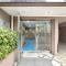 【東京都/大田区多摩川】マイキャッスル多摩川II アプローチ：大規模修繕中