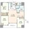 【東京都/葛飾区新小岩】ミオカステーロ新小岩 間取り図