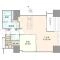 【東京都/港区海岸】ローレルタワールネ浜松町 間取り図