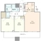 【東京都/港区芝】クレストプライムタワー芝 間取り図