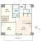 【東京都/足立区千住元町】北千住第二ダイヤモンドマンション 間取り図
