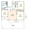 【埼玉県/戸田市笹目北町】コスモ北戸田 間取り図