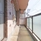 【埼玉県/戸田市下前】レジデンシャル戸田公園ザ・マークフィールド バルコニー