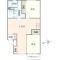 【東京都/世田谷区上用賀】馬事公苑南サンハイツ 間取り図