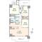 【大阪府/高槻市南松原町】シーンズ高槻 間取り図