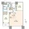 【東京都/中央区晴海】DEUX TOURS CANAL＆SPA EAST ドゥトゥール 間取り図