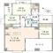 【大阪府/豊中市東泉丘】緑地公園グリーンハイツ 2号棟 間取り図