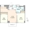 【東京都/板橋区上板橋】ときわ第一マンション 間取り図