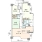 【愛知県/名古屋市千種区汁谷町】茶屋ヶ坂シティハウス 間取り図