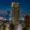 【東京都/新宿区富久町】富久クロスコンフォートタワー 外観
