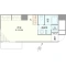 【東京都/新宿区新宿】ライオンズマンション新宿1丁目 間取り図