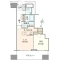 【東京都/新宿区富久町】富久クロスコンフォートタワー 間取り図