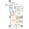 【京都府/京都市中京区堀川通姉小路上る】パークホームズ京都二条城 間取り図