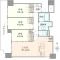 【京都府/京都市中京区柳馬場通御池下る】クラッシィハウス御池柳馬場 間取り図