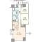 【京都府/京都市下京区河原町通松原上る西入】レーベン京都河原町 間取り図