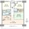 【京都府/京都市中京区西ノ京南円町】藤和シティホームズ円町 間取り図