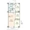 【大阪府/大阪市西区新町】西長堀ハイデンス 間取り図
