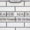 【大阪府/大阪市中央区松屋町】グランドメゾン松屋町駅前 マンション表札