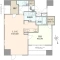 【大阪府/大阪市中央区西心斎橋】ローレルタワー心斎橋 間取り図
