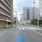【千葉県/松戸市松戸】パークホームズ松戸シティフロント 前面道路（２０２６年７月撮影）